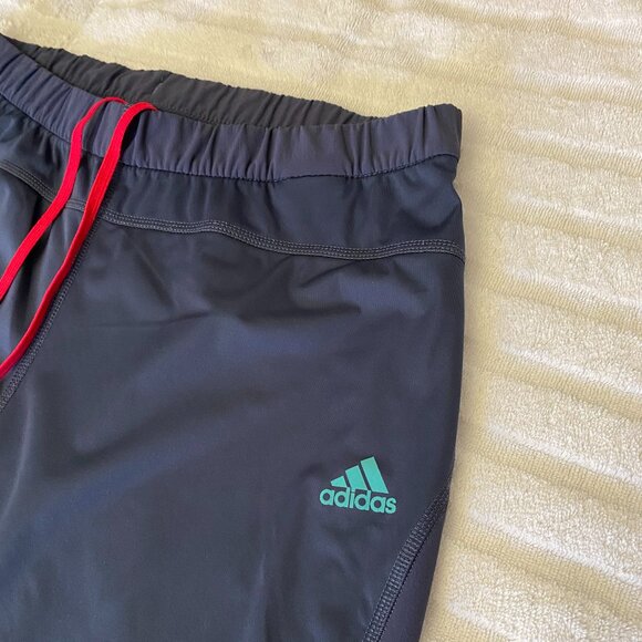 Outdoor running pants; elasticized drawstring waist; Adidas brand - Picture 3 of 15